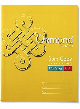 Ormond Maths Copy 120pg 